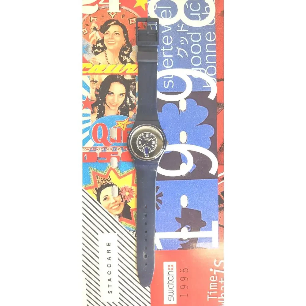 Swatch watch BLAUER GN707 1995 Standard Gents New old stock - Picture 4 of 8